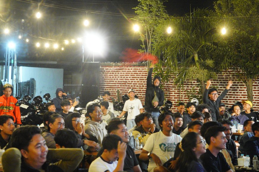 Polres Ponorogo Hadirkan Suasana Aman dalam Nobar Final Piala Dunia