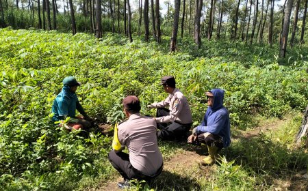 Dukung Asta Cita, Polres Malang Dorong Optimalisasi Lahan Produktif